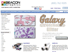 Tablet Screenshot of beacongraphics.com
